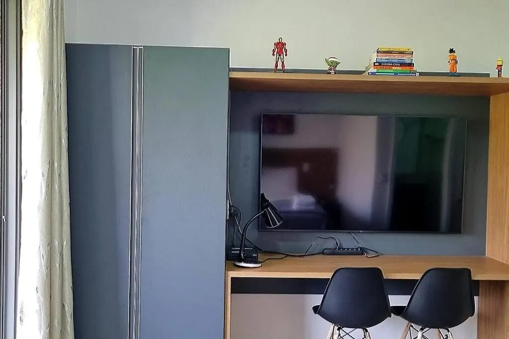 Studio Novo A Duas Quadras Do Allianz - Cama Queen São Paulo